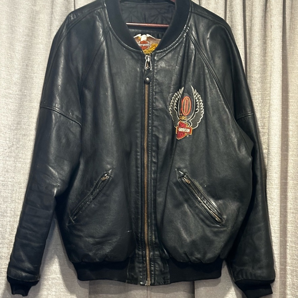 Vintage  Harley Davidson 90th anniversary jacket